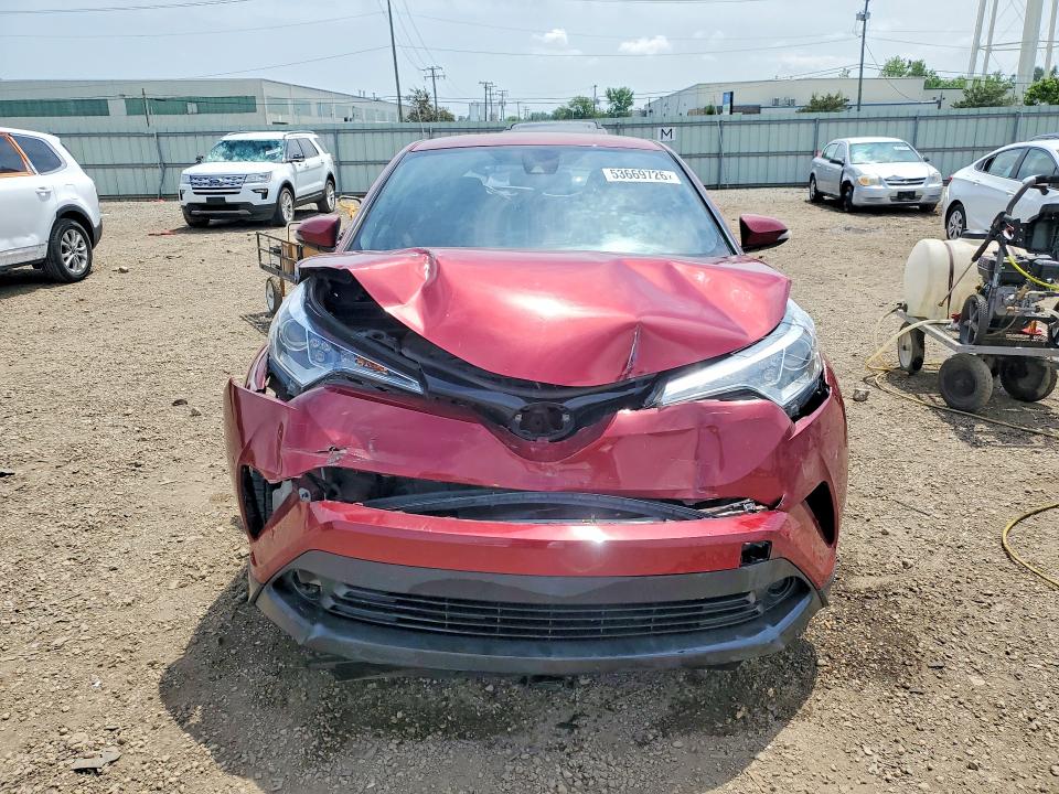 2018 Toyota C-hr VIN NMTKHMBX5JR041434 COPART salvage auction — REAR END, Il - Salvage Certificate, sold $3,650 on 2026-07-03 (photo 5)