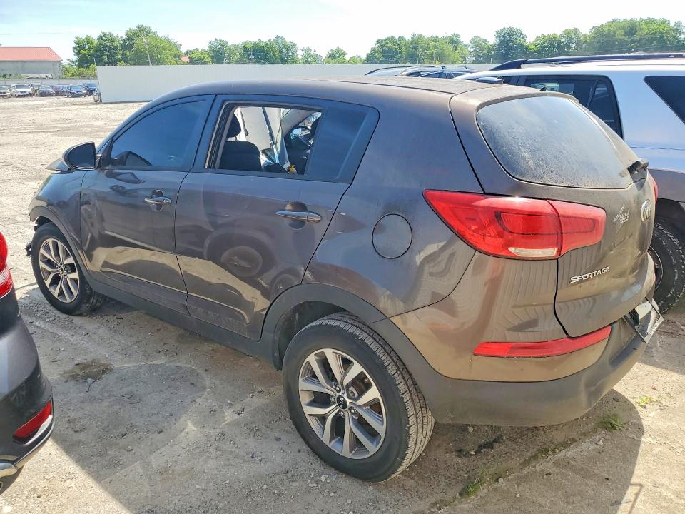 2014 Kia Sportage VIN KNDPB3AC1E7549482 COPART salvage auction — FRONT END, Oh - Certificate Of Title, sold $475 on 2026-07-27 (photo 2)