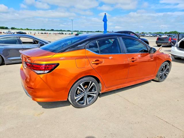 2020 Nissan Sentra VIN 3N1AB8DV1LY260049 COPART salvage auction — FRONT END, Tx - Salvage Vehicle Title, sold $2,100 on 2026-07-02 (photo 3)