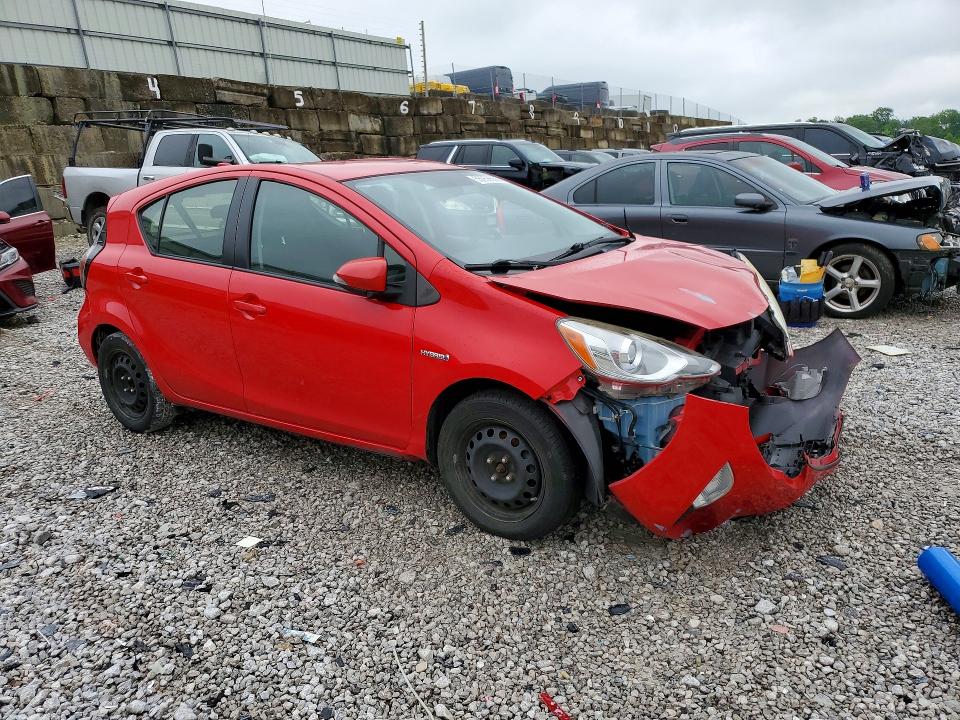 2016 Toyota VIN JTDKDTB36G1119990 COPART salvage auction — FRONT END, Oh - Cert Of Title-Salvage, sold $725 on 2026-07-17 (photo 4)
