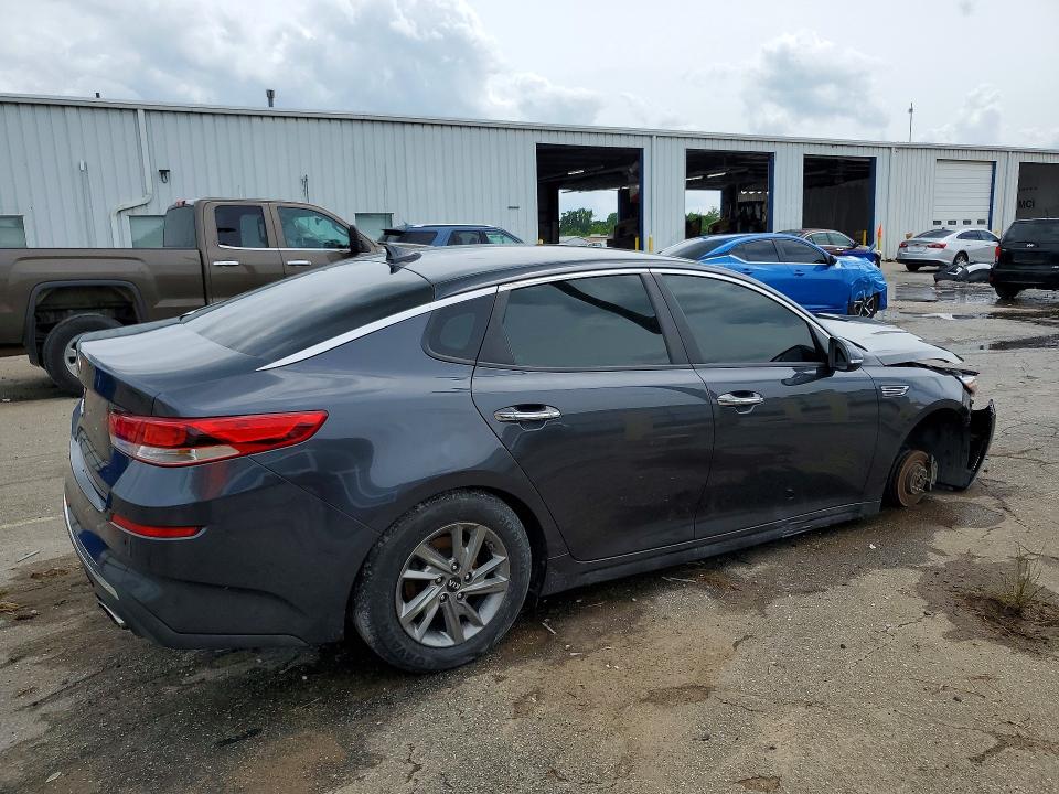 2019 Kia Optima VIN 5XXGT4L32KG311059 COPART salvage auction — FRONT END, Al - Cert Of Title-Salvage Title, sold $800 on 2026-07-09 (photo 3)