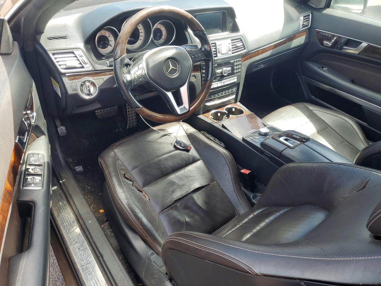 2014 Mercedes-Benz E-Class VIN WDDKK5KF0EF262483 COPART salvage auction — Front End, TX - SALVAGE VEHICLE TITLE, sold $700 on 2026-06-29 (photo 8)