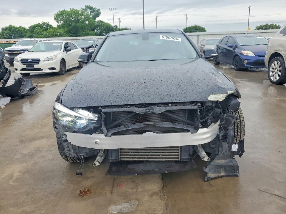 2016 BMW 3er VIN WBA8E1G58GNT99231 COPART salvage auction — FRONT END, Tx - Salvage W/Lemon Law Historty, sold $275 on 2026-07-09 (photo 5)