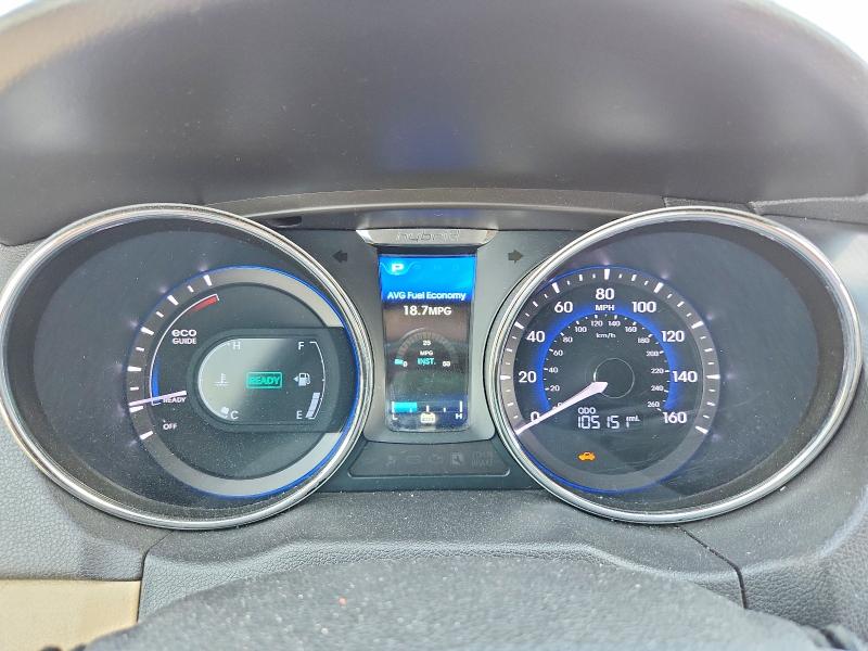 2015 Hyundai Sonata VIN KMHEC4A46FA123788 COPART salvage auction — REAR END, Ok - Cert Of Title-Salvage, sold $1,250 on 2026-07-31 (photo 9)