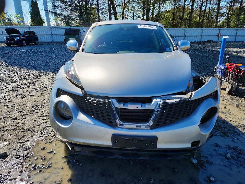 2011 Nissan Juke VIN JN8AF5MV9BT015219 COPART salvage auction — FRONT END, Nj - Cert Of Title-Salvage, sold $475 on 2026-07-06 (photo 5)