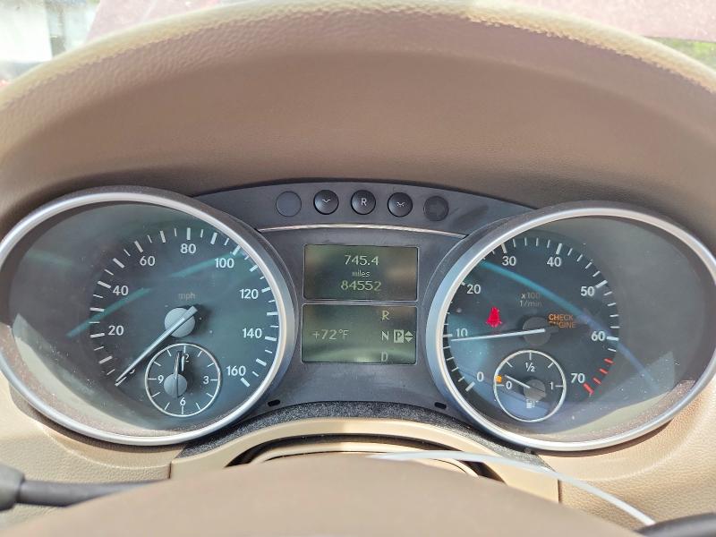 2006 Mercedes-benz Ml-class VIN 4JGBB86E66A076762 COPART salvage auction — MINOR DENT/SCRATCHES, Fl - Certificate Of Title, sold $1,800 on 2026-07-09 (photo 9)