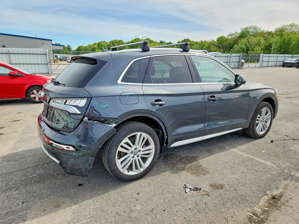 2019 Audi Q5 VIN WA1BNAFY4K2085679 COPART salvage auction — REAR END, Ma - Cert Of Title-Salvage, sold $11,700 on 2026-07-08 (photo 3)