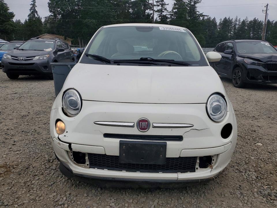 2015 Fiat 500 VIN 3C3CFFAR9FT619692 COPART salvage auction — SIDE, Wa - Bill Of Sale, sold $475 on 2026-07-10 (photo 5)