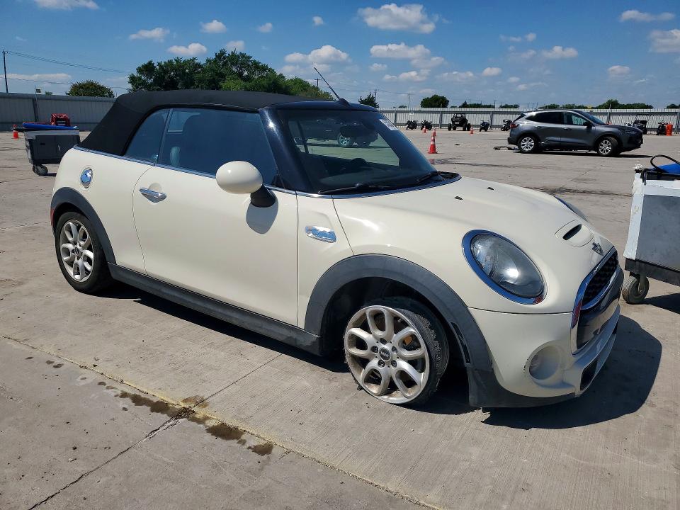 2017 Mini Cooper VIN WMWWG9C51H3C80457 COPART salvage auction — FRONT END, Tx - Salvage Vehicle Title, sold $1,350 on 2026-07-13 (photo 4)