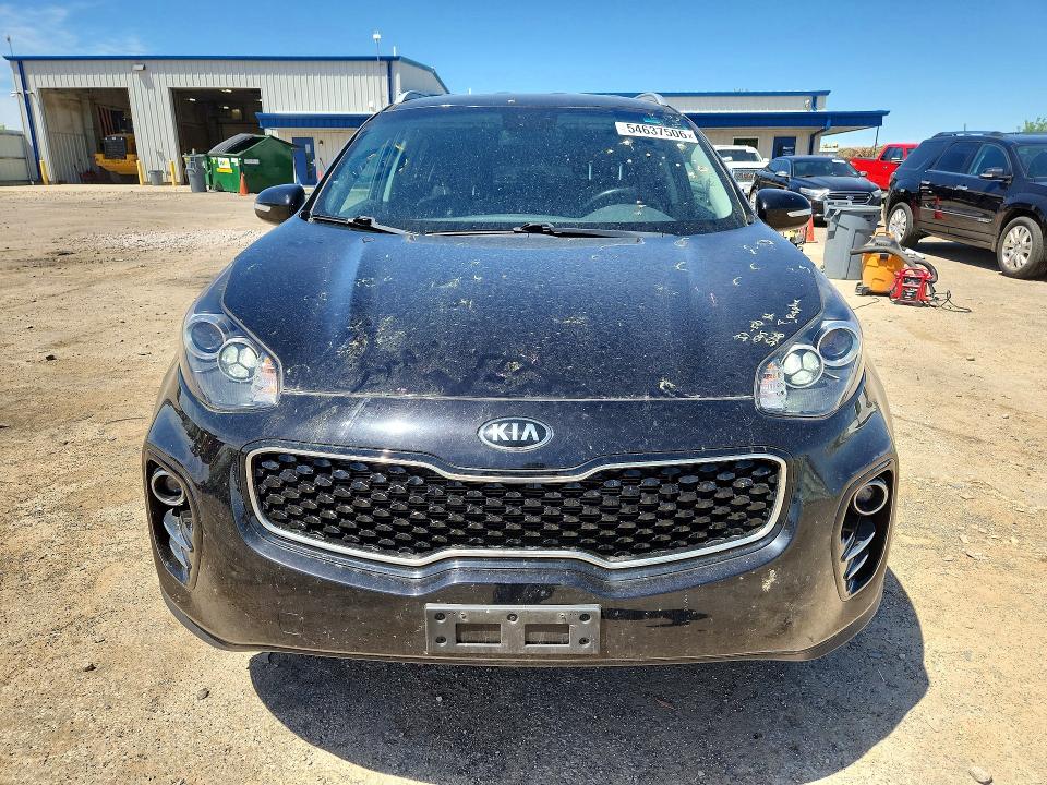 2018 Kia Sportage VIN KNDPNCAC8J7355694 COPART salvage auction — HAIL, Wi - Certificate Of Title, sold $3,200 on 2026-07-28 (photo 5)