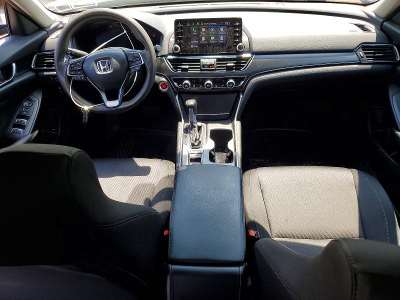 2021 Honda Accord VIN 1HGCV1F17MA071377 COPART salvage auction — FRONT END, Ny - Mv-907A Salvage Certificate, sold $4,300 on 2026-07-09 (photo 8)