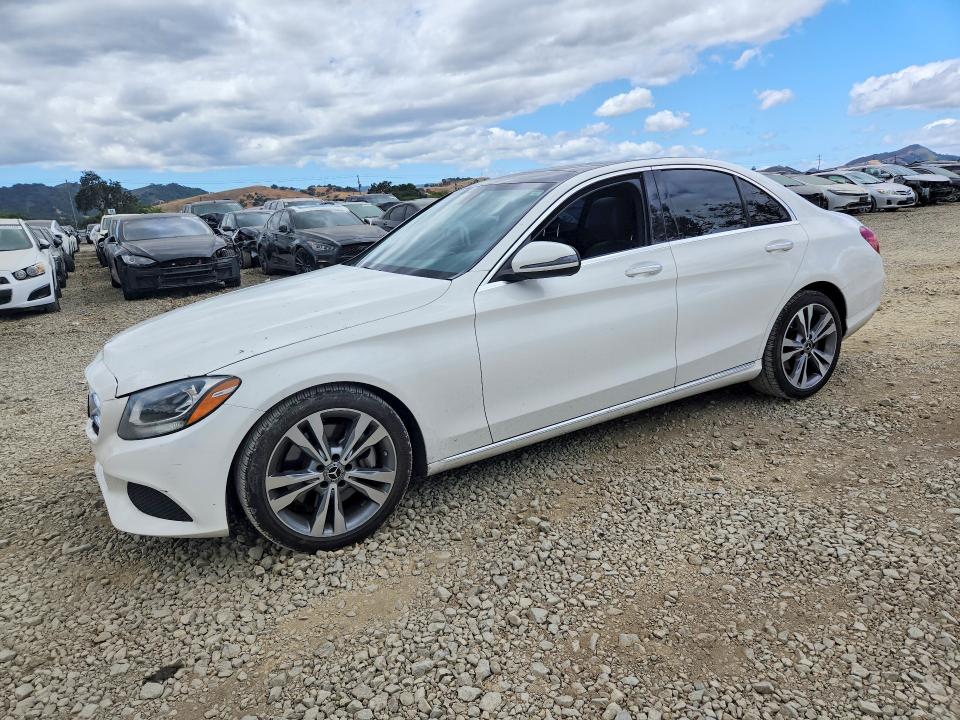 2018 Mercedes-benz VIN WDDWF4JB3JR408446 COPART salvage auction — FRONT END, Ca - Salvage Certificate, sold $6,600 on 2026-07-07 (photo 1)