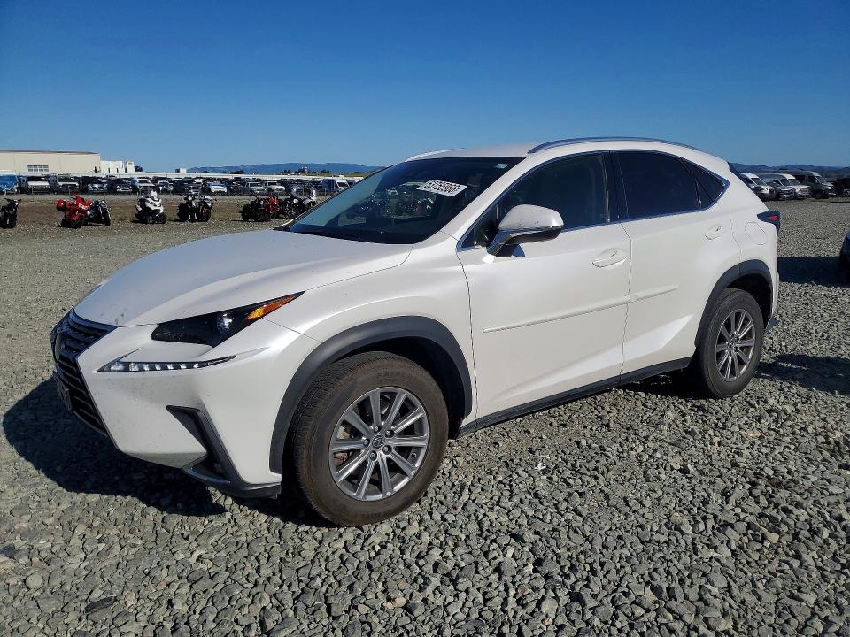 2020 Lexus Nx VIN JTJAARBZ1L5006394 COPART salvage auction — SIDE, Ca - Salvage Certificate, sold $5,300 on 2026-07-09 (photo 1)