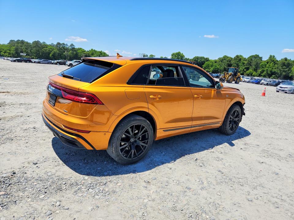 2019 Audi Q8 VIN WA1EVAF10KD015939 COPART salvage auction — FRONT END, Ga - Cert Of Title-Salvage, sold $7,100 on 2026-07-23 (photo 3)