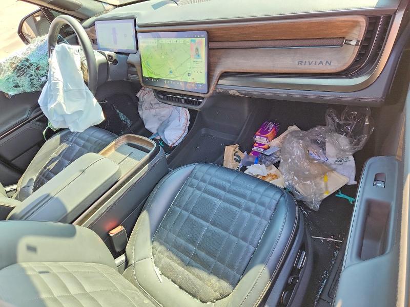 2025 Rivian R1s VIN 7PDSGCBP4SN065223 COPART salvage auction — FRONT END, Ny - Mv-907A Salvage Certificate, sold $12,300 on 2026-07-06 (photo 8)