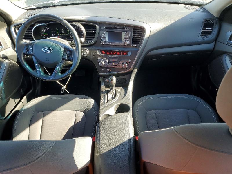 2011 Kia Optima hybrid VIN KNAGM4ADXB5006516 COPART salvage auction — MINOR DENT/SCRATCHES, Ca - Dis/Dlr/Exp App For Dup Clean, sold $1,800 on 2026-07-08 (photo 8)