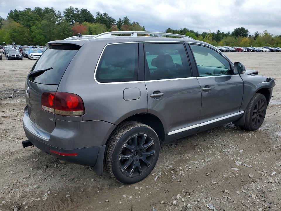 2009 Volkswagen Touareg VIN WVGBE77L49D024418 COPART salvage auction — FRONT END, Ma - Cert Of Title-Reconstrctd Coll, sold $325 on 2026-07-09 (photo 3)