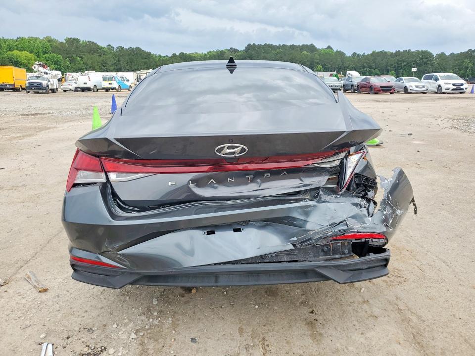 2021 Hyundai VIN 5NPLL4AG3MH017908 COPART salvage auction — REAR END, Nj - Cert Of Title-Salvage, sold $4,100 on 2026-07-31 (photo 6)