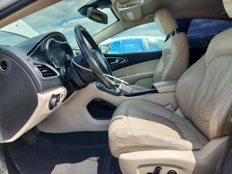 2015 Chrysler 200 VIN 1C3CCCCB3FN501662 COPART salvage auction — FRONT END, NC - CERTIFICATE OF TITLE, sold $475 on 2026-07-02 (photo 7)