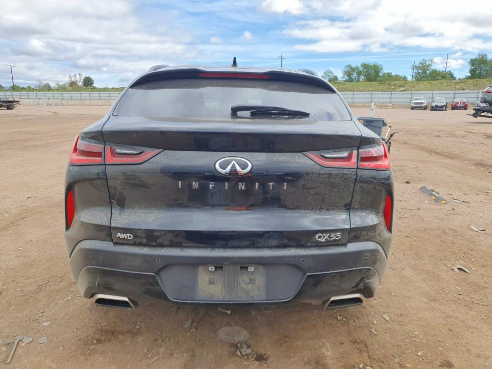 2024 Infiniti VIN 3PCAJ5JR9RF108885 COPART salvage auction — FRONT END, Co - Salvage Title, sold $8,800 on 2026-07-29 (photo 6)