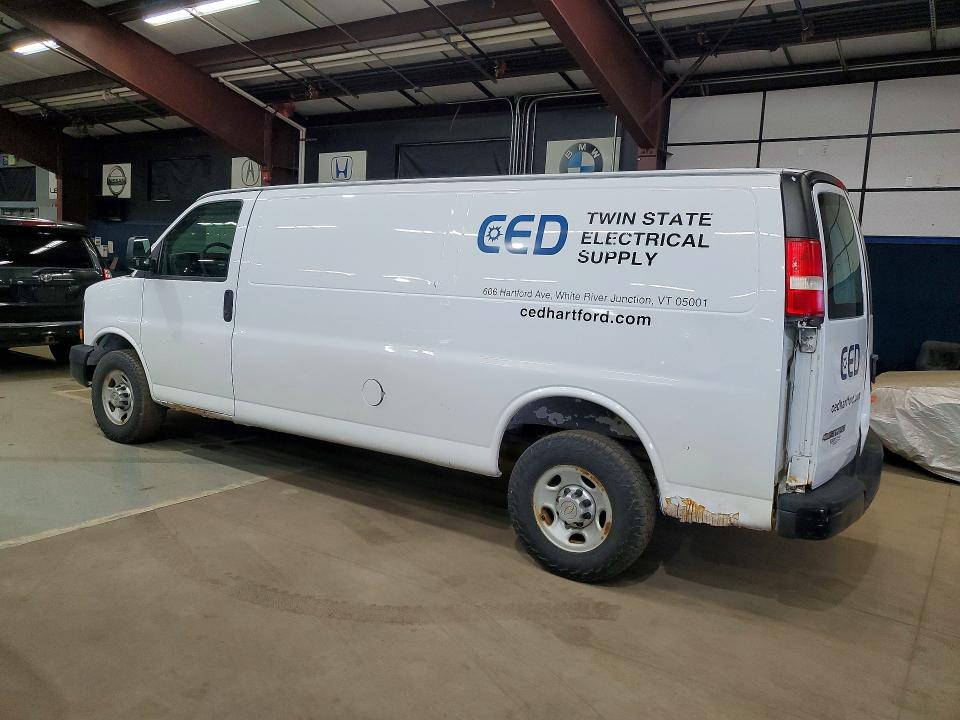 2012 Chevrolet Express 2500 VIN 1GCWGGCA5C1168329 COPART salvage auction — REAR END, VT - CERTIFICATE OF TITLE, sold $1,950 on 2026-07-10 (photo 2)