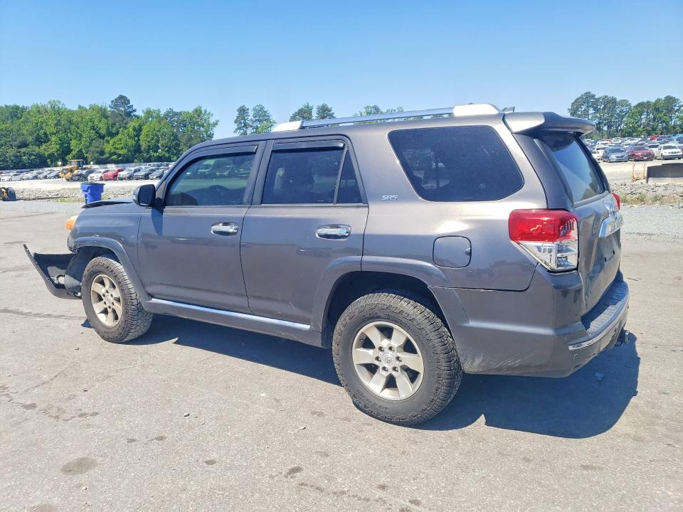 2011 Toyota 4runner VIN JTEZU5JR4B5031629 COPART salvage auction — FRONT END, NC - SALVAGE CERTIFICATE OF TITLE, sold $3,750 on 2026-07-21 (photo 2)