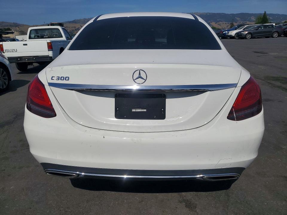 2020 Mercedes-benz C-klasse VIN WDDWF8DB8LR564391 COPART salvage auction — FRONT END, CA - SALVAGE CERTIFICATE, sold $2,050 on 2026-07-02 (photo 6)
