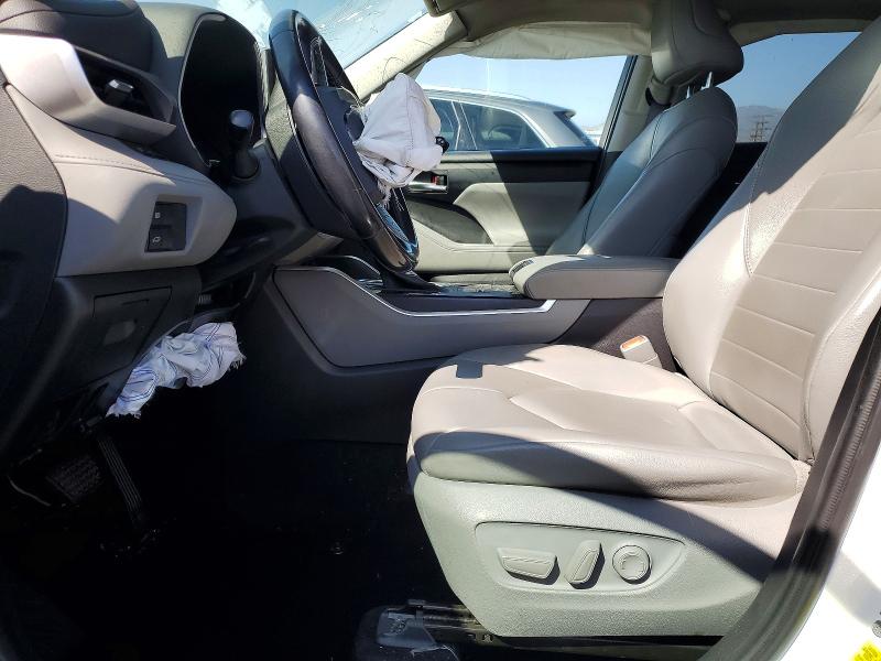 2021 Toyota VIN 5TDGZRAH6MS530294 COPART salvage auction — FRONT END, Ca - Salvage Certificate, sold $10,200 on 2026-07-13 (photo 7)