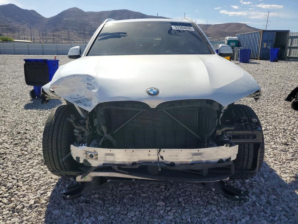 2023 BMW X5 VIN 5UXCR6C08P9P49425 COPART salvage auction — FRONT END, Nv - Salvage Title, sold $26,250 on 2026-07-13 (photo 5)