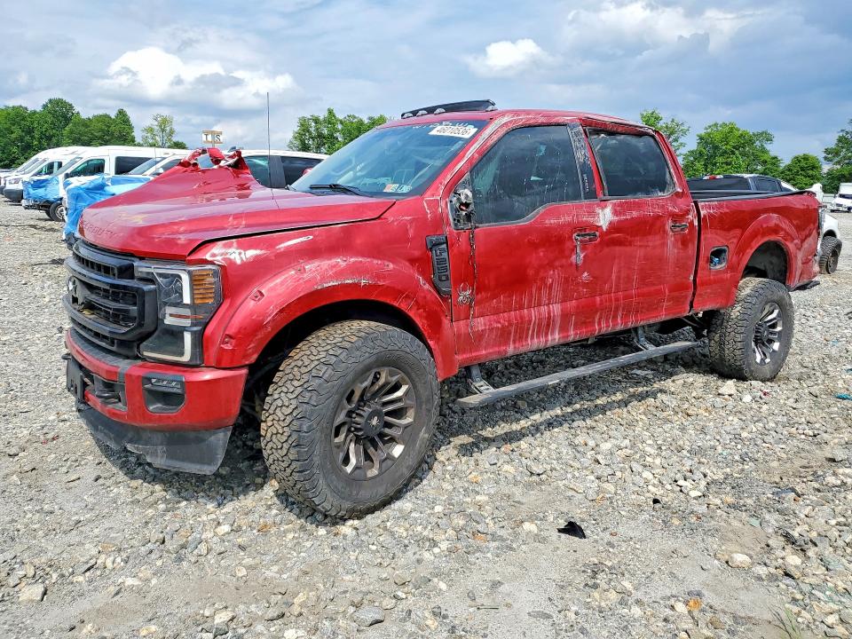 2021 Ford F250 VIN 1FT8W2BT1MED25219 — COPART salvage auction photo