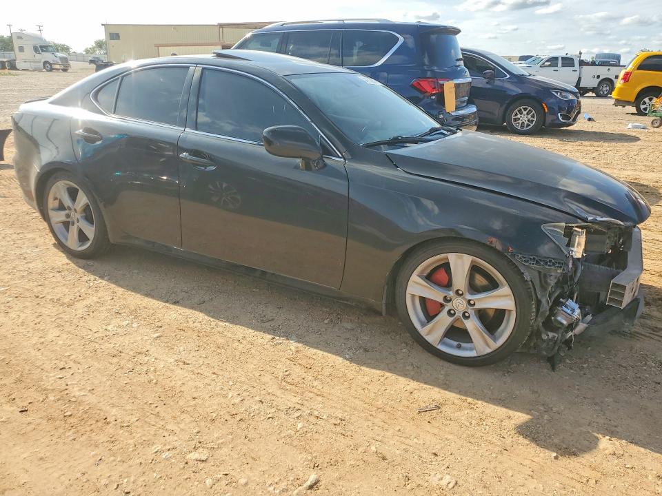 2007 Lexus Is VIN JTHBK262572046363 COPART salvage auction — FRONT END, Tx - Salvage Vehicle Title, sold $525 on 2026-07-09 (photo 4)