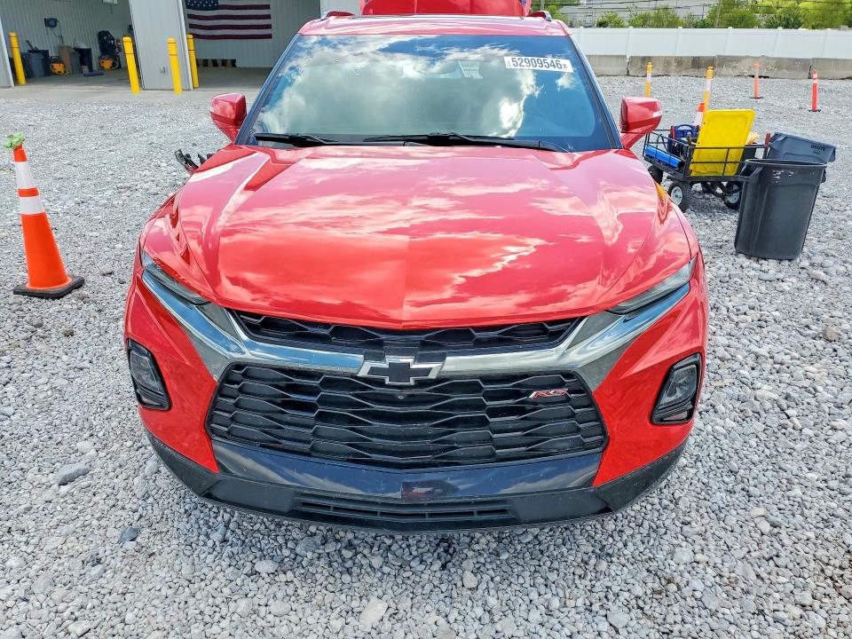 2022 Chevrolet Blazer VIN 3GNKBERS9NS100058 COPART salvage auction — REAR END, Oh - Cert Of Title-Salvage, sold $7,800 on 2026-07-02 (photo 5)