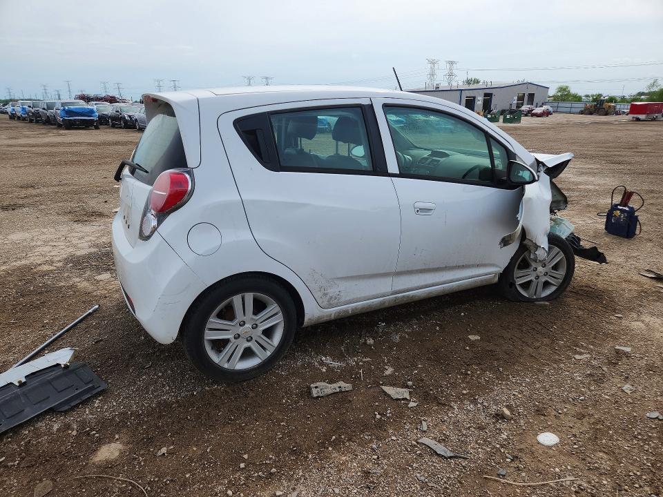 2014 Chevrolet Spark VIN KL8CB6S91EC559917 COPART salvage auction — FRONT END, Il - Salvage Certificate, sold $400 on 2026-07-07 (photo 3)