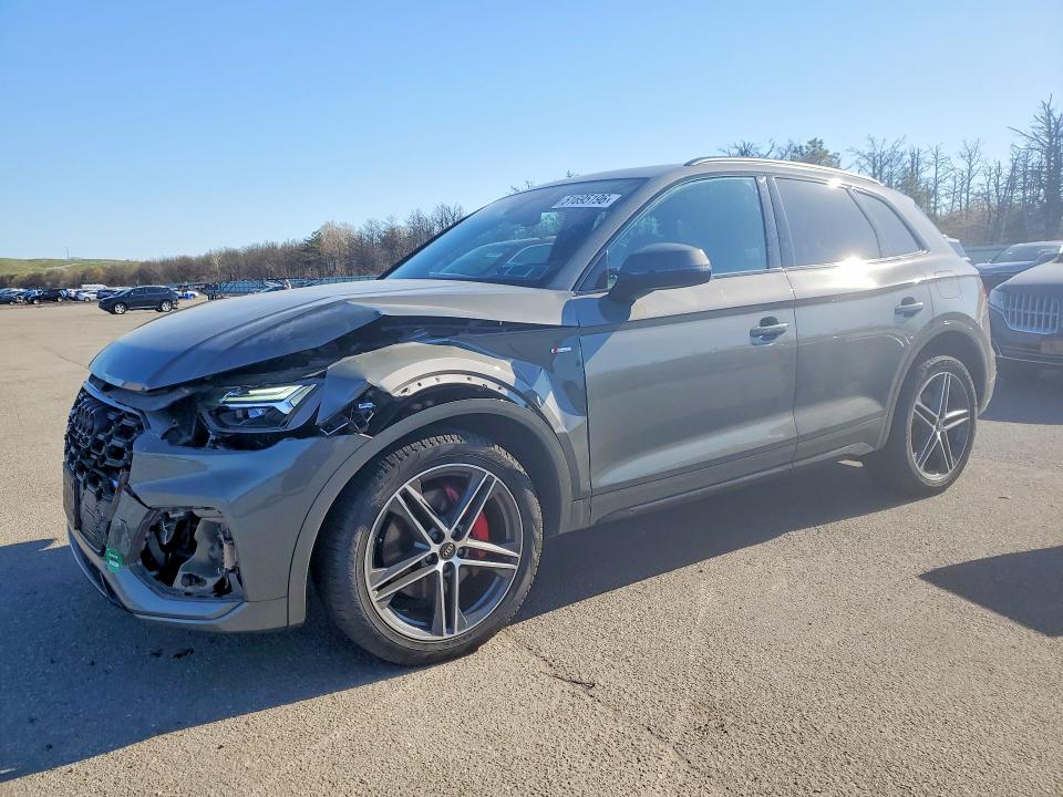 2024 Audi Q5 VIN WA1E2AFY8R2137699 COPART salvage auction — FRONT END, Ny - Mv-907A Salvage Certificate, sold $21,700 on 2026-07-13 (photo 1)