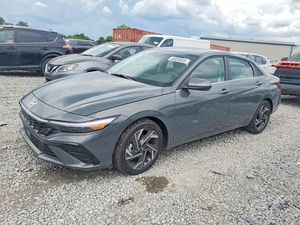 2025 Hyundai Elantra VIN KMHLS4DG8SU020753 COPART salvage auction — SIDE, Al - Cert Of Title-Salvage Title, sold $8,900 on 2026-07-07 (photo 1)