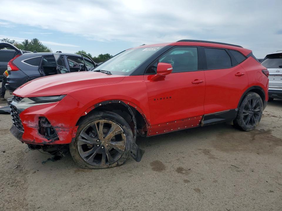 2019 Chevrolet VIN 3GNKBJRS0KS571553 COPART salvage auction — FRONT END, Pa - Certificate Of Salvage, sold $2,650 on 2026-07-06 (photo 1)