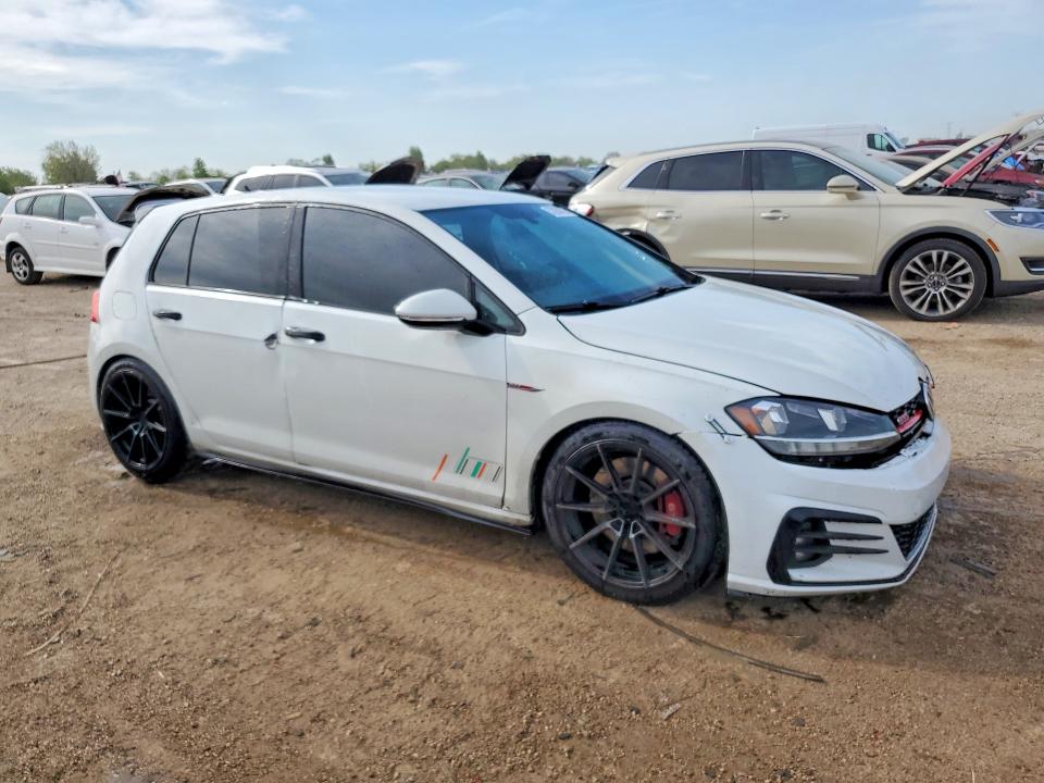 2020 Volkswagen Gti VIN 3VW5T7AU4LM004722 COPART salvage auction — FRONT END, Il - Salvage Certificate, sold $3,650 on 2026-07-07 (photo 4)