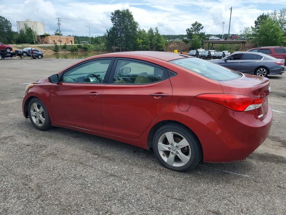 2011 Hyundai Elantra VIN KMHDH4AE9BU162597 COPART salvage auction — FRONT END, Sc - Cert Of Title-Salvage, sold $700 on 2026-07-17 (photo 2)