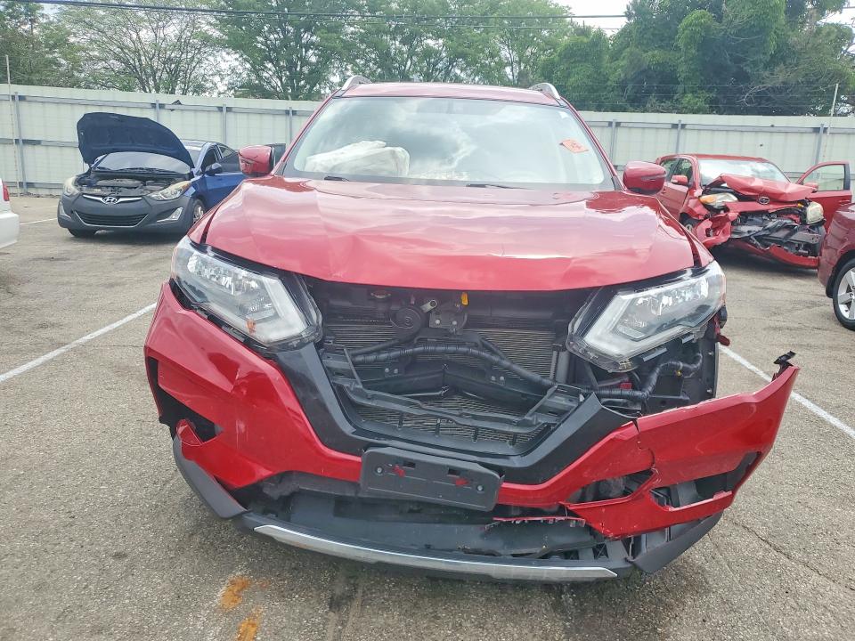 2017 Nissan VIN JN8AT2MV2HW266081 COPART salvage auction — FRONT END, Oh - Cert Of Title-Salvage, sold $2,300 on 2026-07-22 (photo 5)