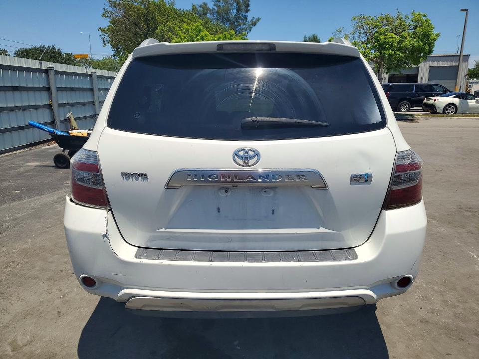 2008 Toyota Highlander hybrid VIN JTEEW41A082000577 COPART salvage auction — MECHANICAL, Fl - Certificate Of Title (P), sold $3,050 on 2026-07-06 (photo 6)