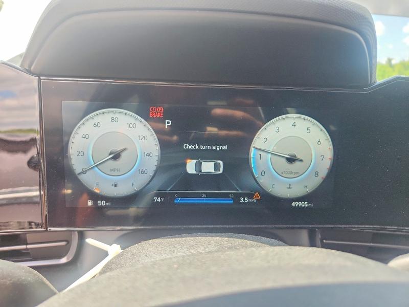 2023 Hyundai VIN KMHLR4AF1PU587210 COPART salvage auction — FRONT END, Ma - Cert Of Title-Salvage, sold $5,800 on 2026-07-08 (photo 9)