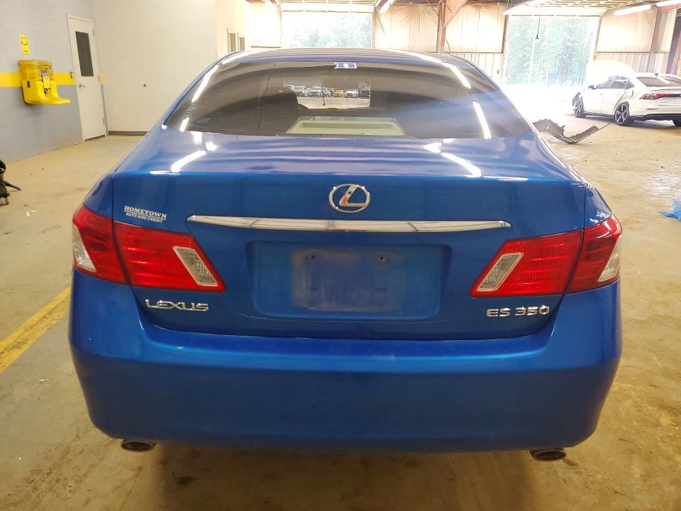 2009 Lexus ES VIN JTHBJ46G392290199 COPART salvage auction — FRONT END, Nc - Salvage Certificate Of Title, sold $975 on 2026-07-08 (photo 6)