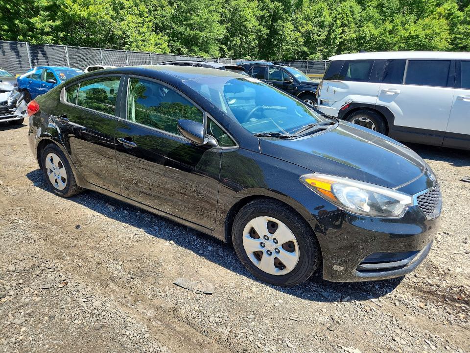 2016 Kia VIN KNAFK4A64G5537821 COPART salvage auction — VANDALISM, Va - Certificate Of Title, sold $1,750 on 2026-07-07 (photo 4)