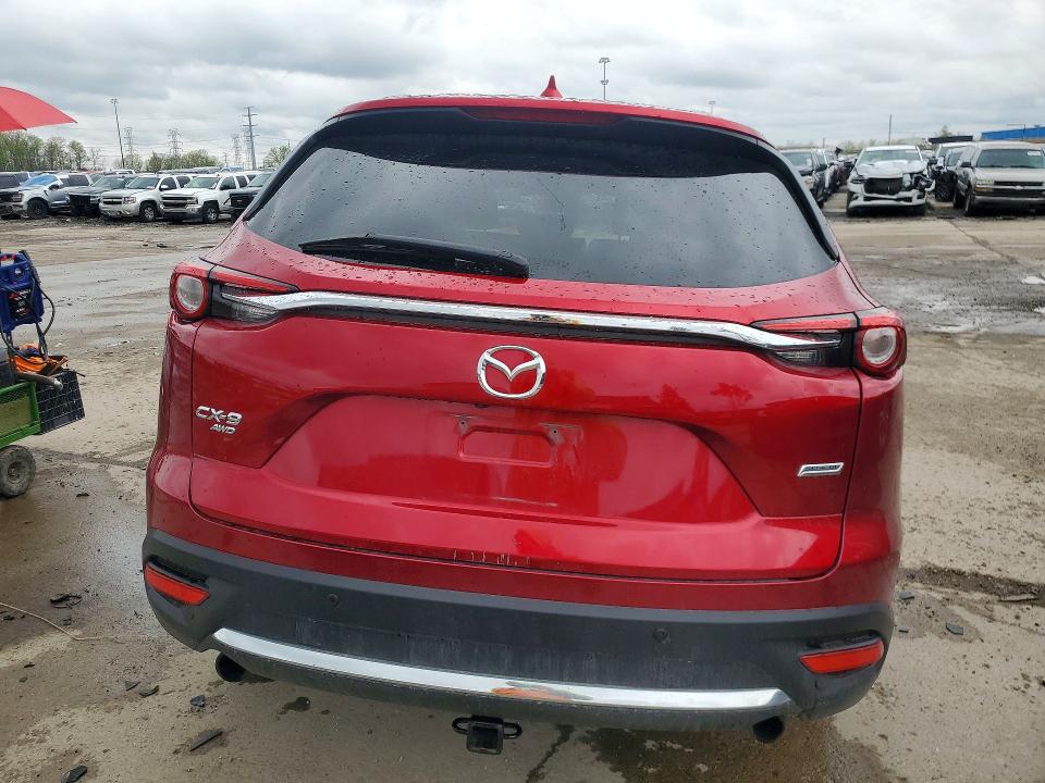 2019 Mazda VIN JM3TCBDY3K0328474 COPART salvage auction — FRONT END, Mi - Certificate Of Title, sold $2,350 on 2026-07-10 (photo 6)