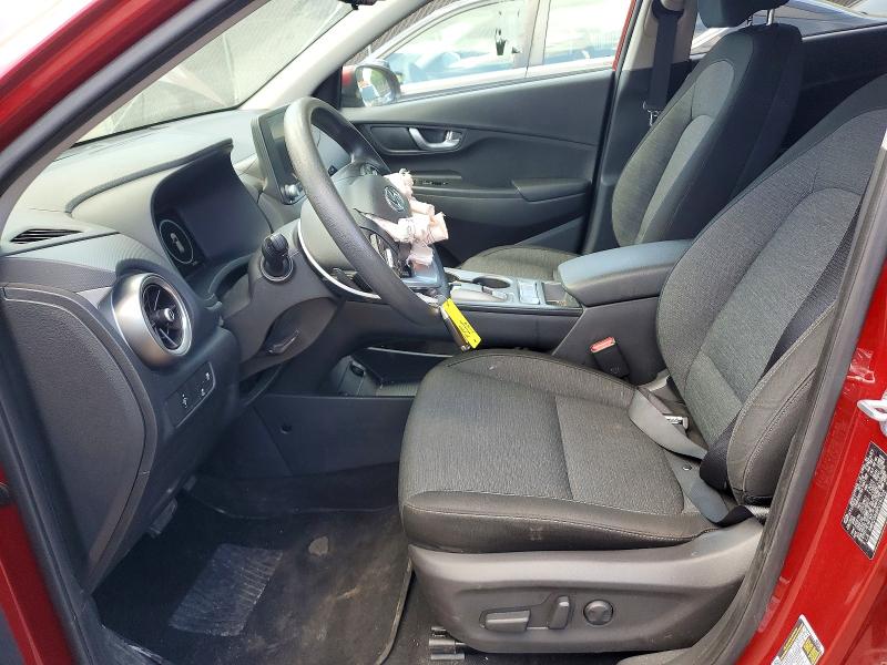 2023 Hyundai Kona VIN KM8K23AG6PU191700 COPART salvage auction — FRONT END, Fl - Certificate Of Destruction, sold $5,300 on 2026-07-02 (photo 7)
