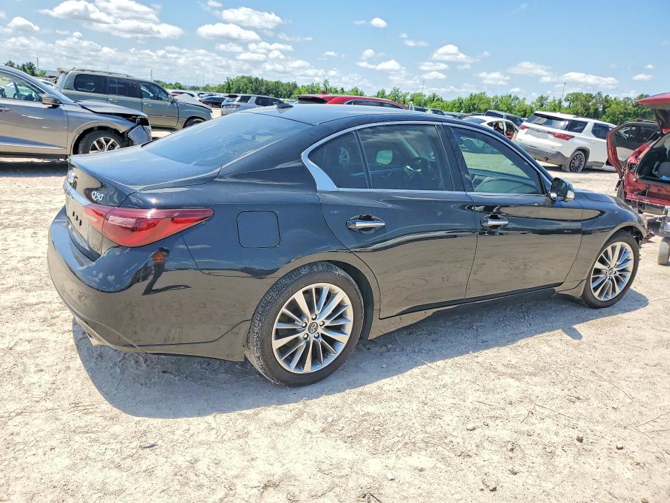2021 Infiniti VIN JN1EV7BP7MM700559 COPART salvage auction — WATER/FLOOD, Tx - Salvage Title-Flood Damage, sold $2,200 on 2026-07-10 (photo 3)