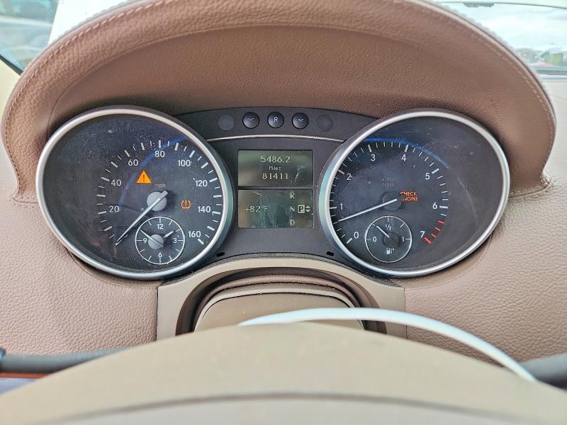 2008 Mercedes-benz Gl-klasse VIN 4JGBF71E78A382569 COPART salvage auction — FRONT END, Il - Salvage Certificate, sold $500 on 2026-07-03 (photo 9)