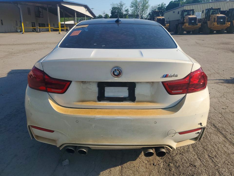 2016 BMW M4 VIN WBS3R9C50GK336317 COPART salvage auction — FRONT END, Wv - Certificate Of Title, sold $13,200 on 2026-07-28 (photo 6)