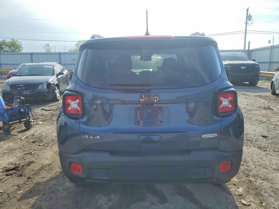 2022 Jeep Renegade VIN ZACNJDB15NPN44539 COPART salvage auction — FRONT END, In - Cert Of Title-Salvage Title, sold $2,600 on 2026-08-03 (photo 6)