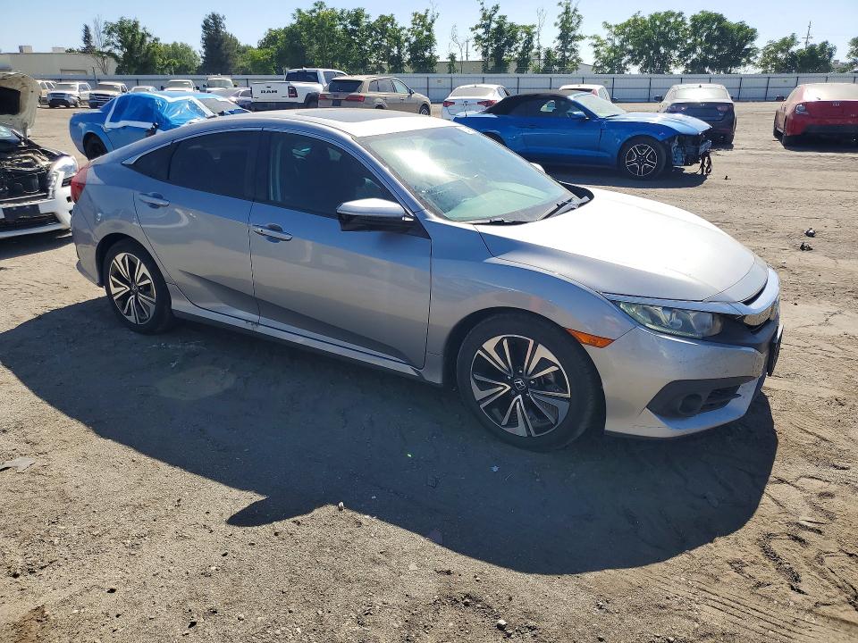 2016 Honda Civic VIN 2HGFC1F73GH650010 COPART salvage auction — REAR END, CA - SALVAGE CERTIFICATE, sold $5,900 on 2026-07-02 (photo 4)